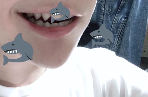 Hellboy Tattoo, Teeth Aesthetic, Animal Features, Pelo Anime, Kirishima Eijirou, Foto Ideas Instagram, Shark Teeth, 영감을 주는 캐릭터, Body Mods