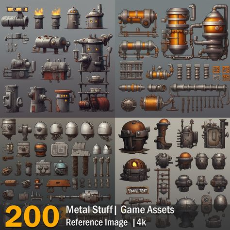 Layout Reference, Steampunk Games, Building References, Casual Steampunk, House On Fire, Fire Tower, Games Design, Monster Characters, Creative Games