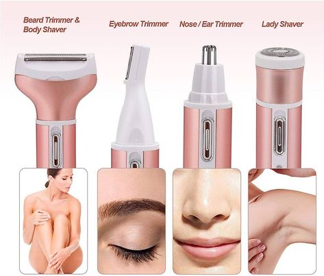 Hair Removal Women, Hair Shaver, Nose Hair Trimmer, Facial Hair Removal, Electric Hair, Body Hair Removal, Hair Remover, Epilator, Unwanted Hair