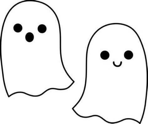 Cute Ghost Coloring Pages Ghost Template, Moldes Halloween, Ghost Drawing, Ghost Images, Easy Halloween Decorations, Ghost Cartoon, Art Halloween, Halloween 2020, Halloween Clipart