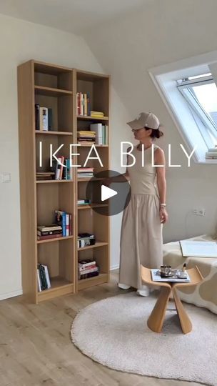 Ikea Bookshelf Ideas, Ikea Billy Hack Ideas, Billy Hack Ikea, Billy Diy, Deep Purple Bedroom, Ikea Billy Bookcase White, Billy Hack, Ikea Bookshelf, Ikea Billy Hack