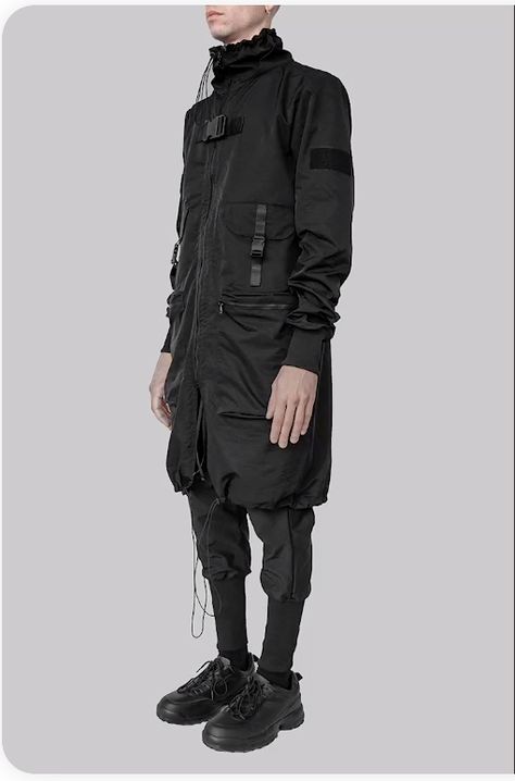 Tech Clothing, Techwear Fashion, Cyberpunk Clothes, Clothing Aesthetic, Future Clothes, Cyberpunk Fashion, Tactical Clothing, Futuristic Fashion, Tech Fashion