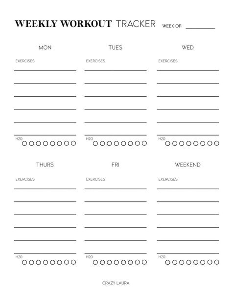 Looking for an easy way to stay organized and plan out all your workouts? Download these free workout printable planner pages that come with two different versions! Organisation, Free Printable Workout Sheets, Workout Planner Printable Free, Mental Organization, Workout Tracker Printable, Workout Log Printable, Workout Logs, Workout Printable, Weekly Workout Planner