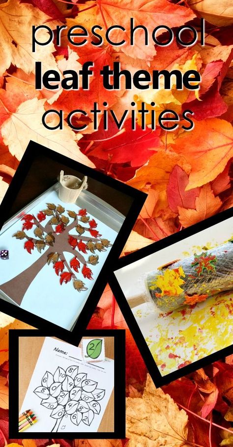 Preschool Leaves Activities, Apples Activities, Preschool Teacher Tips, Leaf Activities, Teaching Preschoolers, Easy Preschool Crafts, September Themes, Preschool Fall, Montessori Lessons