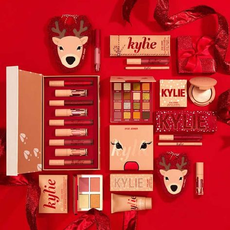 Kylie Cosmetics Holiday Collection, Cosmetic Advent Calendar, Kylie Christmas, Gel Eyeliner Pencil, Liquid Lipstick Set, Liquid Eyeliner Pen, Kylie Jenner Makeup, Kylie Cosmetic, Holiday Beauty