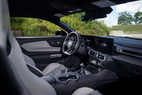 Ford Mustang Interior, Timeless Exterior, 2024 Ford Mustang, Mustang Interior, New Ford Mustang, New Mustang, Mustang Ecoboost, Henry Ford Museum, Seventh Generation