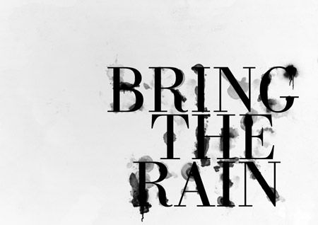 Create a Cool Wet Ink Typography Effect in Photoshop Paulo Coelho, Typography Tutorial, Text Tutorial, I Love Rain, Photoshop Text, Love Rain, Singing In The Rain, Photoshop Tips, Dancing In The Rain