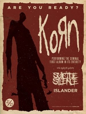 Korn Tour Korn Concert, Rock Band Posters, Band Poster, Music Poster Design, Band Wallpapers, Band Metal, Rock Punk, Rock Posters, Band Posters