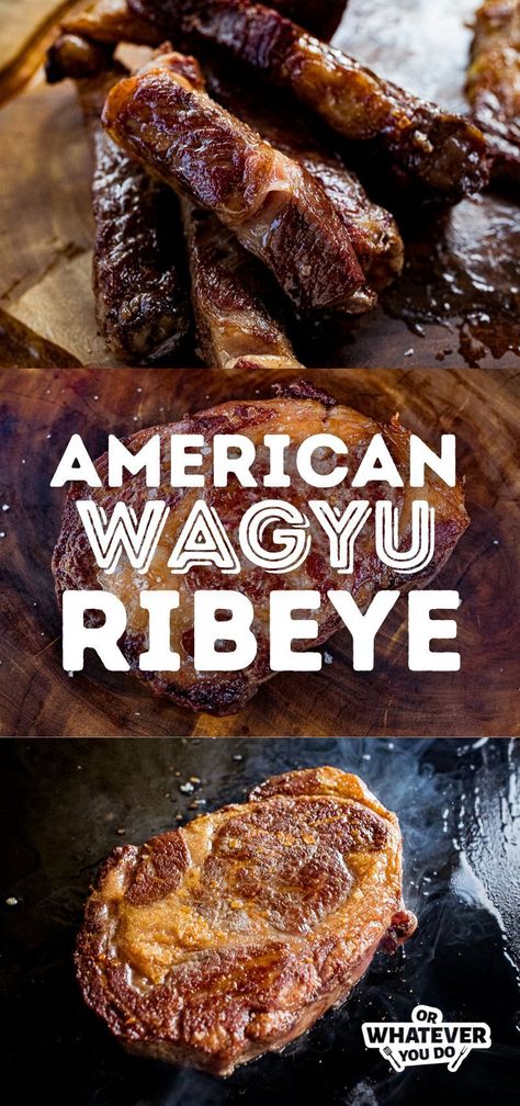 How to cook an American Wagyu Ribeye Wagyu Recipes, Wagyu Ribeye, Smoked Dishes, Rib Eye Recipes, Ways To Cook Steak, Outdoor Cooking Recipes, Wagyu Steak, Griddle Recipes, Traeger Recipes