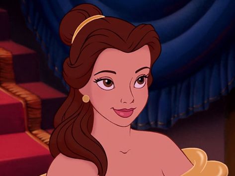 Brunette Movie Characters, Quotes Disney Princess, Belle Icon, Favorite Disney Princess, Disney Challenge, Foto Disney, Disney Princess Belle, Belle Beauty And The Beast, Disney Icons