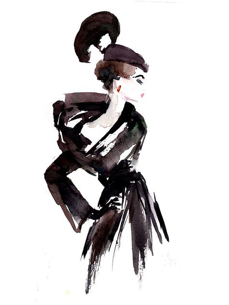 Abstract Fashion Illustration, Intercontinental Paris Le Grand, Fashion Logo Design Inspiration, Fashion Illustration Watercolor, Watercolor Fashion, Fashion Illustration Sketches, Illustration Fashion Design, Amazing Drawings, Art Et Illustration