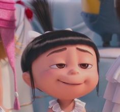 *AGNES ~ Despicable Me, Agnes From Despicable Me, Agnes Despicable Me, Disney Mignon, Girl Cartoon Characters, Disney Icons, Karakter Disney, Cartoon Profile Pictures, Cute Cartoon Pictures