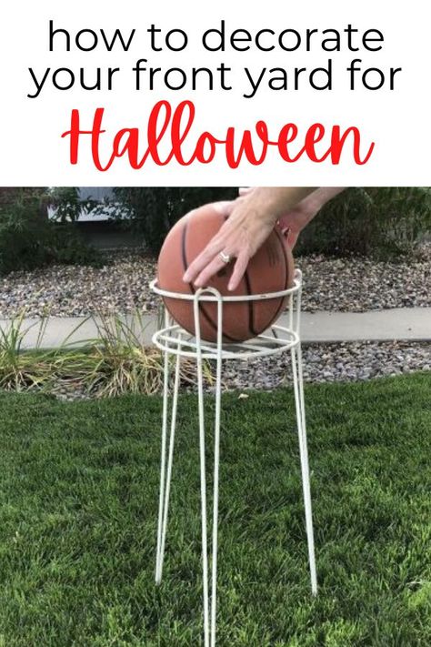 Upcycling, Quick Diy Halloween Decorations, Diy Yard Decor, Spider Web Decoration, Cheap Halloween Decorations, Halloween Outside, Halloween Front Porch, Cheap Halloween, Halloween Tattoo