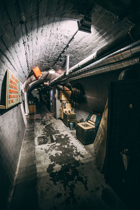 Nuclear Fallout Shelter, Nuclear Fallout, Brno Czech Republic, Vegetable Market, Fallout Rpg, Czech Republic Travel, Fallout Shelter, Apocalypse Aesthetic, The Catacombs