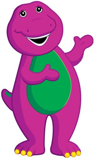 A Surprise Guess is Barney The Dinosaur Purple Cartoon Characters, Barney Birthday Party, Barney Party, Barney Birthday, Little Einsteins, Barney & Friends, Kids Tv Shows, Canvas Drawings, Pbs Kids