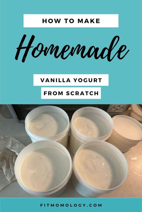 Discover how to make your own creamy and flavorful homemade vanilla yogurt with this easy step-by-step guide. It’s perfect for breakfast, snacks, or desserts, and you can customize it with your favorite toppings. Skip the store-bought options and enjoy a healthier, more delicious treat that’s free of additives and preservatives. Follow our recipe for a tangy, rich yogurt experience! #HomemadeYogurt #VanillaYogurt #HealthyRecipes #DIYYogurt #YogurtLovers #fitmomology How To Make Vanilla Yogurt, Homemade Flavored Yogurt Recipes, Drinkable Yogurt For Kids, Yogurt Homemade Recipes, Homemade Vanilla Yogurt Recipes, Homemade Yogurt Crockpot, How To Flavor Homemade Yogurt, How To Flavor Plain Yogurt, How To Make Your Own Yogurt