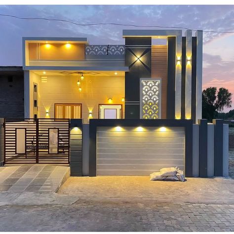 Call/whatsApp - 7020910965 For House Design (Paid service) @indian_house_designs @indian_house_designs . . . . . Copyright Belongs To respective owners DM us for the credits or removal . . . . . #indianhouse #indianhouses #indianhousedesign #indianhousedecor #indianhomes #houseexterior #houseelevation #homeelevation #elevationdesign #elevationdesigns #floorplan #floorplans #homeplanner #homeplans #houseplan #houseplans #modernelevation #buildingelevation #frontelevation Two Floor Elevation Design, Outer Design Of House, House Architecture Design Exterior, House Elevation Design Indian Single Floor, Front House Wall Design, Small House Elevation Design Indian, House Elevation Design Indian Modern, Modern House Outer Design, Front Elevation Designs Modern Ground Floor