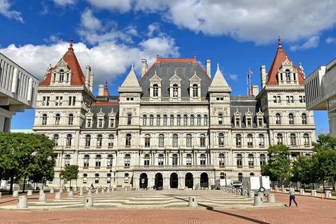 11 Top-Rated Things to Do in Albany, NY | PlanetWare Erie Canal, Hudson River School, Hudson River Valley, Washington Park, Catskill Mountains, Albany Ny, Capitol Building, Historical Events, New York State