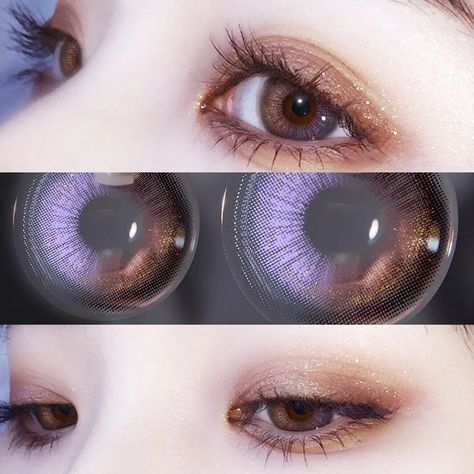 Princess Moon Soft Anime Purple Colored Contact Lenses Contacts BE832 Diameter: 14.0mm Water Content: 38% Base Curve: 8.5mm Usage Period: Within 12 months (suggested to replace within 8 months) Package: two-piece contact lenses + 1 lenses case Softlens Contact Lens, Purple Contact Lenses, Anime Purple, Purple Contacts, Prescription Colored Contacts, Colored Contact Lenses, Lens Case, Contact Lenses Colored, Contact Lens