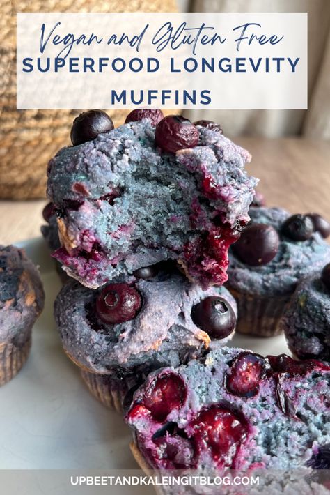 Vegan Breakfast Muffins, Flax Muffins, Longevity Recipes, Vegan Gluten Free Breakfast, Best Vegan Desserts, Gluten Free Sweet Potato, Healthy Donuts, Coconut Muffins, Vegan Muffins