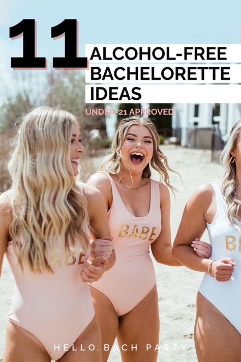 Bachelorette Ideas Non Alcoholic, One Day Bachelorette Party, Bachelorette Party Themes Non Alcoholic, Bridal Weekend Ideas, Bachelorette Party Ideas Under 21, Non Alcohol Bachelorette Party Ideas, Bachelorette Party Non Alcoholic, Bachelorette Trip Activities, Bachelorette Party Ideas Non Alcoholic