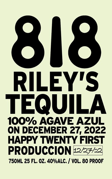 Custom 21st Birthday 818 Tequila Label 818 Tequila Wallpaper, Tequila Poster Design, 818 Tequila Aesthetic Party, 818 Tequila Poster, 21st Birthday Tequila Theme, 818 Party Theme, 818 Tequila Party, Tequila Label Design, 818 Birthday Theme