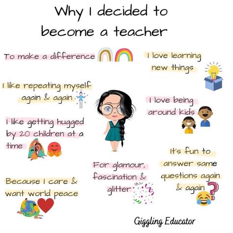 Why I Became A Teacher, I Want To Be A Teacher, Becoming A Teacher Later In Life, How To Be A Teacher, How To Become A Teacher, Teacher Quotes Aesthetic, Teacher Meaning, Teaching Aesthetic, Preschool Jobs