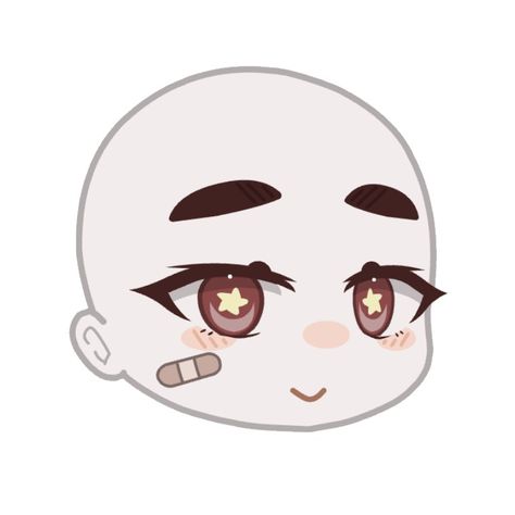 Gacha Oc Face Ideas, Gacha Online Face Ideas, Gacha Nox Face Ideias, Face Ideas Gacha Life, Gacha Club Face Ideas Girl, Soft Kawaii Aesthetic, Gacha Face, Gacha Props, Face Ideas