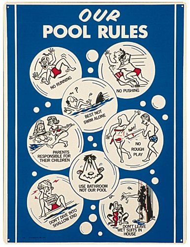 pool bathroom Beach Towel Storage, Residential Signs, Pool Bathrooms, Pool Rules Sign, Swimming Pool Signs, Pool Rules, Pool Hacks, Pool Signs, Pool Decor