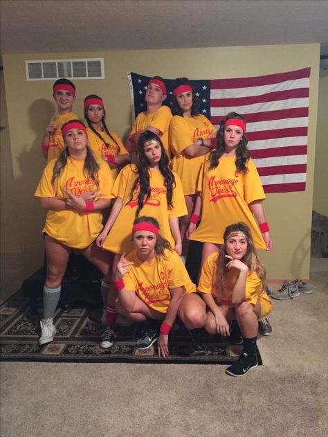 Average Joes Halloween Costume, Team Halloween Costumes, Costumes For Teenage Girl, Easy College Halloween Costumes, Best Group Halloween Costumes, Best Friend Halloween Costumes, Halloween Coustumes, Halloween Costumes College Girls, Holloween Costume