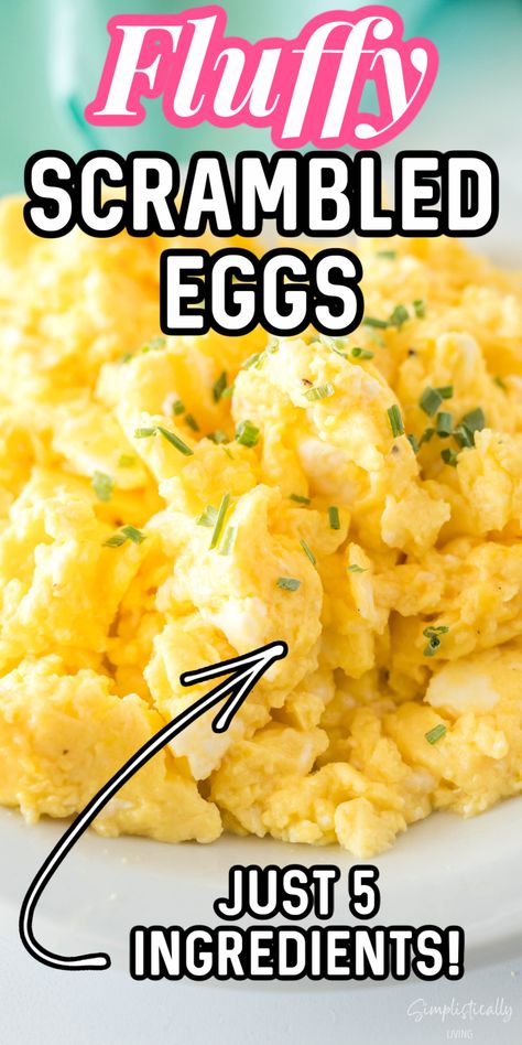 Fluffy Scrambled Eggs Recipe Restaurant Scrambled Eggs, Perfect Scrambled Eggs With Cheese, Parmesan Scrambled Eggs, Fluffy Eggs In The Oven, Fluffy Cheesy Scrambled Eggs, Best Cheesy Scrambled Eggs, Fluffy Scrambled Eggs With Cheese, Best Eggs Scrambled, Steamed Scrambled Eggs