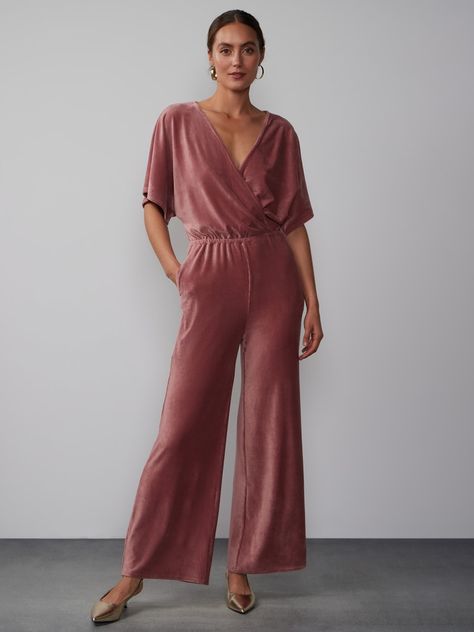 Dolman Sleeve Ribbed Velour Lounge Jumpsuit | New York & Company Lounge Jumpsuit, Dolman Sleeve, Perfect Fit, Jumpsuit, Lounge, Plus Size, How To Wear, Clothes