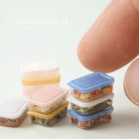 Mini Choses, Tiny Stuff, Miniature Stuff, Mini Doll House, Mini Stuff, Doll Food, Miniature Things, Dollhouse Food, Mini Craft