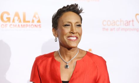 Robin Roberts has proved time and time again that she's the embodiment of what it... Black Women Celebrities, Women Celebrities, Robin Roberts, Botox Injections, Sister Photos, Skin Care Range, Aging Cream, Good Morning America, Plastic Surgeon