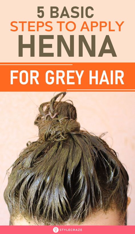 Henna For Hair Growth, How To Apply Henna, Gray Hair Coverage, Grey Hair Remedies, Graying Hair, Henna Hair Color, Grey Hair Coverage, Covering Gray Hair, Henna Hair