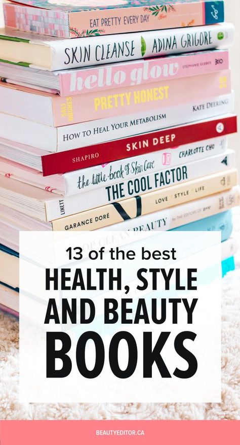 Books On Beauty, Best Books On Health, Skin Care Books, Books About Beauty, Books About Skin Care, Books About Health, Gut Health Books, Wellness Books, Beauty Books