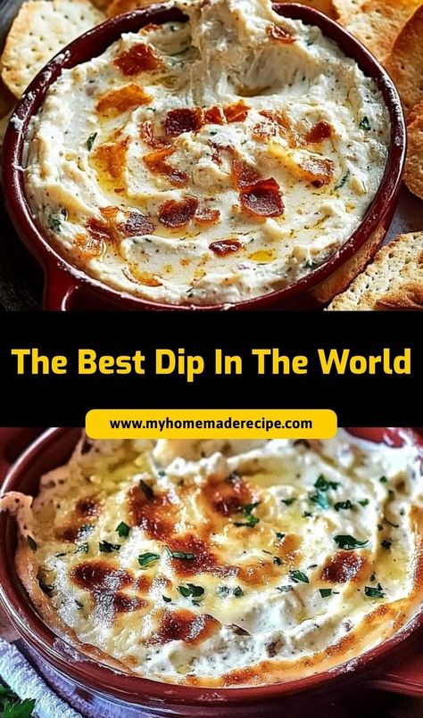 The Best Dip In The World | Creamy and Delicious Party Favorite This creamy and flavorful dip lives up to its name as The Best Dip In The World! Perfect for chips, veggies, or crackers, it’s a must-have for any gathering Best Dip In The World, Best Dip, Best Dip Recipes, Creamy Dip, Veggie Dip, Snack Table, Sun Dried Tomatoes, Creamy Cheese, Yummy Dips