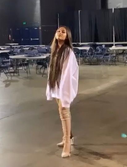 Hair, Ariana Grande, Long Hair, A Woman, Sweater Dress