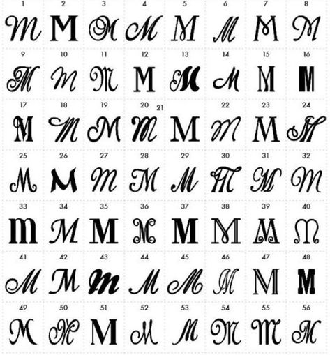 Letter M Font, Initial Wedding Cake, M Font, Initial Cake Topper, Letras Cool, Initial Cake, Hand Lettering Alphabet Fonts, Monogram Wedding Cake, M Tattoos