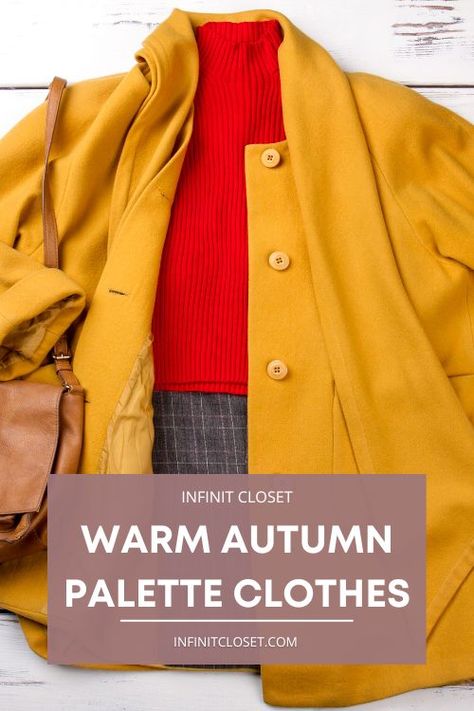 Warm Autumn Palette Clothes | InfinitCloset Warm Autumn Outfits For Spring, House Of Colour Autumn Clothes, Autumn Outfits Colourful, Warm Autumn Color Palette Outfits Ideas, Warm True Autumn Color Palette, Autumn Warm Outfit, Warm Color Palette Clothes, Warm Autumn Celebrities, House Of Color Autumn Outfits