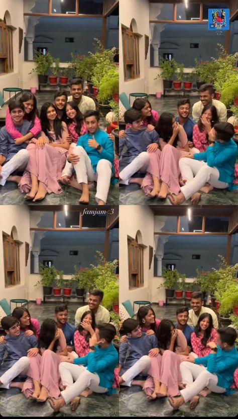 Diwali Group Photo, Group Pic Ideas Aesthetic, Photo Ideas With Cousins, Cousins Aesthetic Desi, Cousins Snapchat Stories, Poses For Pictures Instagram With Friends Group, Photo Ideas With Friends Group, Group Picture Poses Friends, Cousins Photo Ideas