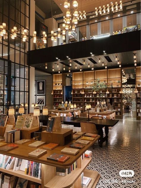 Tony Chi, Cafe Library, Public Library Design, Executive Lounge, Bookstore Design, Library Cafe, Chinese Interior, Bookstore Cafe, Coffee Shop Interior Design