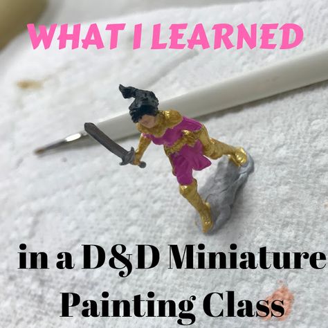 Painting Minis Dnd, Painting Miniatures Tutorial, Miniature Figure Painting, D&d Figures, D&d Miniatures Painted, D D Miniatures, How To Paint Miniatures, Painting Miniatures Figures, Dnd Miniatures Diy