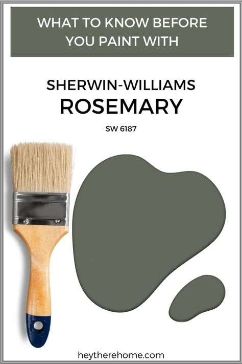 Sherwin Williams Rosemary - A Sophisticated Dark Green Paint Color - A Sohisticated Dark Green Paint Color Rosemary Wall Color, Top Sherwin Williams Green Paint Colors, Green Colors Sherwin Williams, Rosemary Sherwin Williams Color Schemes, Dried Thyme Vs Rosemary Sherwin Williams, Rosemary Sherwin Williams Bedroom, Sw Rosemary Coordinating Colors, Sw Dark Green Paint Colors, Sherwin Williams Dark Green Paint Colors