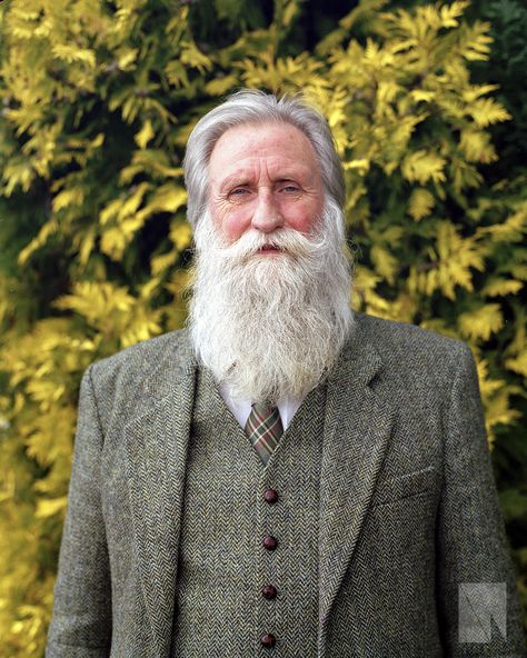 Adrian Shine, the man in charge of the Loch Ness project. Whimsical Wizard, Old Man With Beard, Professional Beard, Old Man Face, Men With Grey Hair, Grey Beards, Beard Style, Big Beards, Beard Look