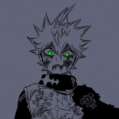 Asta Black Clover Icon, Asta Manga Icon, Asta Black Clover Manga, Asta Pfp, Asta Manga, Giratina Pokemon, Rune Knight, Stick Men Drawings, Black Clover Manga