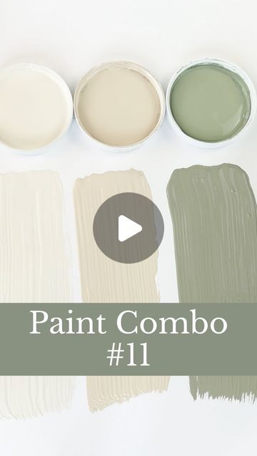 Loralee AhMu on Instagram: "Are you looking for a great paint combo for your home? Take a look at these 3 colors. 

1️⃣ Greek Villa  is a warm, soft white with slight beige undertones. It has a creamy and inviting presence without being stark or cold.

2️⃣ Natural Linen is a light beige or greige (a blend of gray and beige) that has an earthy, neutral appeal. Its balance of gray and warm tones makes it popular choice because of its versatility. 

3️⃣Evergreen Fog is a mid-tone, green with subtle gray undertones. It can be used as a subtle accent color or as a bolder statement color depending on the application and surrounding colors.

✨ Have you used any of these colors in your home? We’d love to hear your thoughts.

♥️ Save and share this combo and then follow Simplee DIY for more!

#sher White Bedroom With Sage Green Accents, Green Gray Beige Color Scheme, Evergreen Fog With Accessible Beige, Green Beige Paint Colors, Sage Green Accent Colors, Green Beige Color Palette, Muted Green Color Palette, Khaki Paint Colors, Beige Bathroom Paint