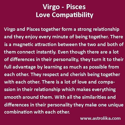 Virgo and Pisces zodiac signs love compatibility detail Aquarius Love Compatibility, Virgo Love Compatibility, Capricorn Love Compatibility, Aquarius Men Love, Virgo Compatibility, Aquarius Compatibility, Leo Compatibility, Scorpio Compatibility, Pisces Compatibility