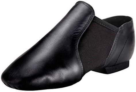 Linodes Unisex Leather Upper Jazz Shoe Slip-on for Women and Men's Dance Shoes Mens Dance, Jazz Shoes, Jazz Dance, Elastic Laces, Big Kid, Dance Outfits, High Quality Leather, Dance Wear, Kid Shoes