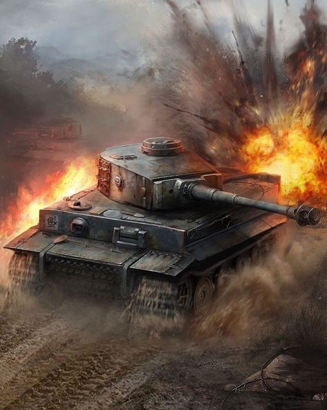 The Second World War on Instagram: “🔶Which tank do you like more, the Panther or the Tiger 1?🔶 The Tiger one was made at pretty much the same time as the Panther tanks, and…” Tiger Tank Wallpaper, Tiger 2 Tank, Tiger 1 Tank, Tank Wallpaper, Army Tank, Tank Armor, Military Wallpaper, Military Drawings, Tiger Tank